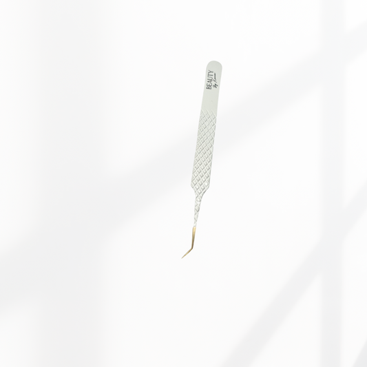 ‘Perfect’ white  Fiber Tip Isolation Tweezer